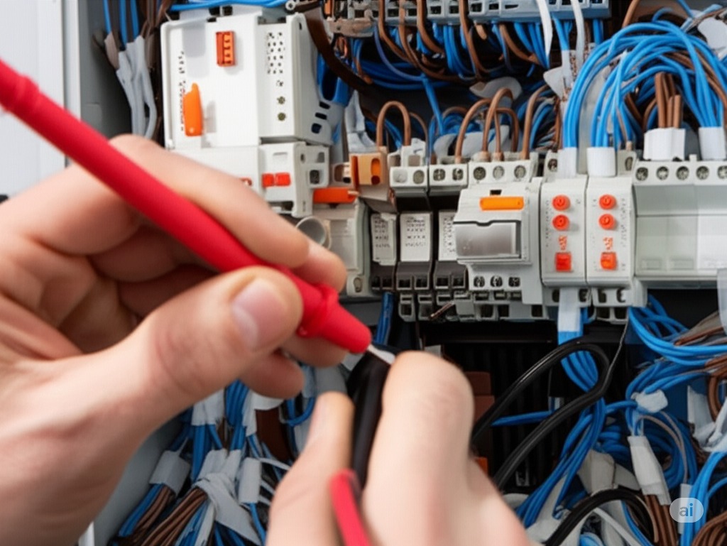 Villa storica a Como: lavori elettrici non invasivi