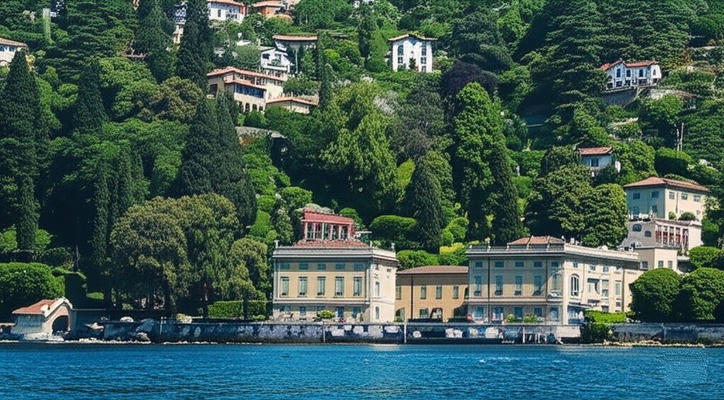 Villa Olmo Como: illuminazione scenografica per eventi